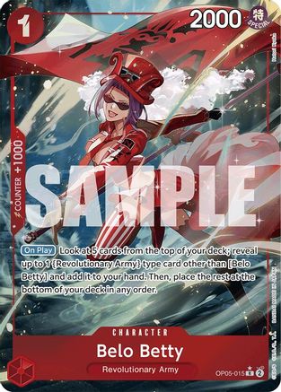 Belo Betty (Full Art) (OP05-015) [Premium Booster -The Best-] Foil - Deck Out Gaming