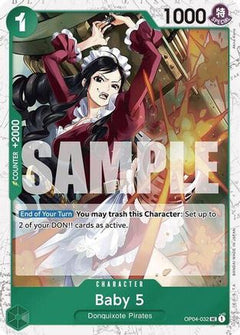 Baby 5 (OP04-032) (Jolly Roger Foil) (OP04-032) [Premium Booster -The Best-] Foil - Deck Out Gaming