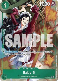 Baby 5 (OP04-032) (Full Art) (OP04-032) [Premium Booster -The Best-] Foil - Deck Out Gaming
