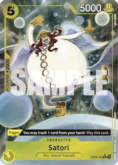 Satori (Full Art) (OP05-105) [Premium Booster -The Best-] Foil - Deck Out Gaming