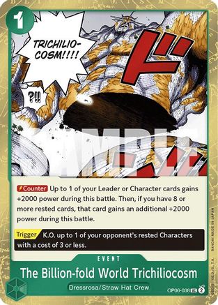 The Billion-fold World Trichiliocosm (Jolly Roger Foil) (OP06-038) [Premium Booster -The Best-] Foil - Deck Out Gaming
