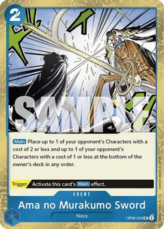 Ama no Murakumo Sword (Jolly Roger Foil) (OP06-056) [Premium Booster -The Best-] Foil - Deck Out Gaming