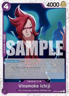 Vinsmoke Ichiji (OP06-060) (Jolly Roger Foil) (OP06-060) [Premium Booster -The Best-] Foil - Deck Out Gaming