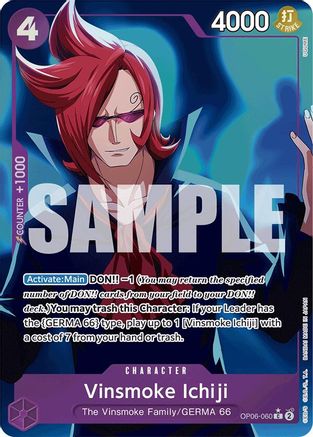Vinsmoke Ichiji (OP06-060) (Full Art) (OP06-060) [Premium Booster -The Best-] Foil - Deck Out Gaming