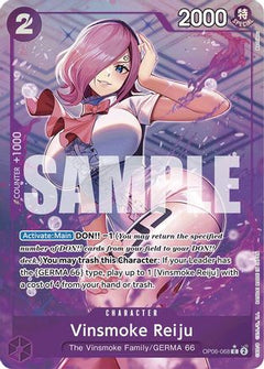 Vinsmoke Reiju (OP06-068) (Full Art) (OP06-068) [Premium Booster -The Best-] Foil - Deck Out Gaming