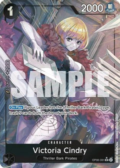 Victoria Cindry (Full Art) (OP06-091) [Premium Booster -The Best-] Foil - Deck Out Gaming