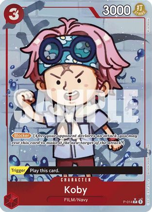 Koby (Full Art) (P-014) [Premium Booster -The Best-] Foil - Deck Out Gaming