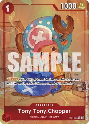 Tony Tony.Chopper (ST01-006) (Alternate Art) (ST01-006) [Premium Booster -The Best-] Foil - Deck Out Gaming