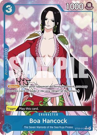 Boa Hancock (ST03-013) (Full Art) (ST03-013) [Premium Booster -The Best-] Foil - Deck Out Gaming