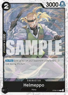Helmeppo (Jolly Roger Foil) (ST06-010) [Premium Booster -The Best-] Foil - Deck Out Gaming
