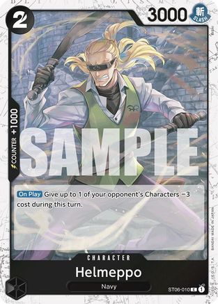 Helmeppo (Jolly Roger Foil) (ST06-010) [Premium Booster -The Best-] Foil - Deck Out Gaming