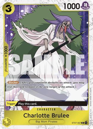 Charlotte Brulee (Jolly Roger Foil) (ST07-007) [Premium Booster -The Best-] Foil - Deck Out Gaming