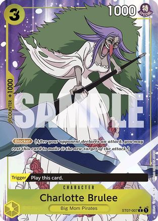 Charlotte Brulee (Full Art) (ST07-007) [Premium Booster -The Best-] Foil - Deck Out Gaming
