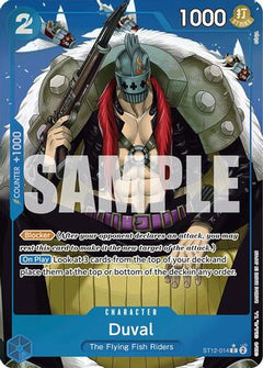 Duval (Full Art) (ST12-014) [Premium Booster -The Best-] Foil - Deck Out Gaming
