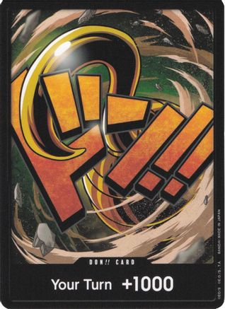 DON!! Card (Crocodile) [Premium Booster -The Best-] Foil - Deck Out Gaming