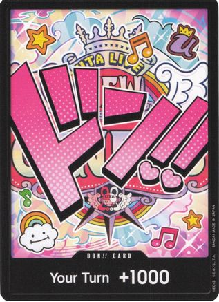 DON!! Card (Uta) [Premium Booster -The Best-] Foil - Deck Out Gaming