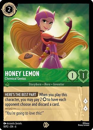 Honey Lemon - Chemical Genius (11) [Disney Lorcana Promo Cards] Cold Foil - Deck Out Gaming