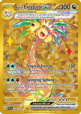 Alolan Exeggutor ex - 248/191 (248) [SV08: Surging Sparks] Holofoil