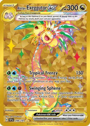 Alolan Exeggutor ex - 248/191 (248) [SV08: Surging Sparks] Holofoil - Deck Out Gaming