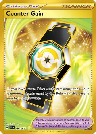 Counter Gain - 249/191 (249) [SV08: Surging Sparks] Holofoil - Deck Out Gaming