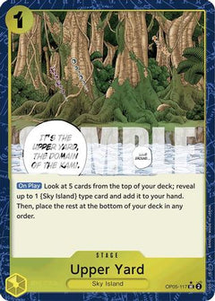 Upper Yard (Textured Foil) (OP05-117) [Premium Booster -The Best-] Foil - Deck Out Gaming