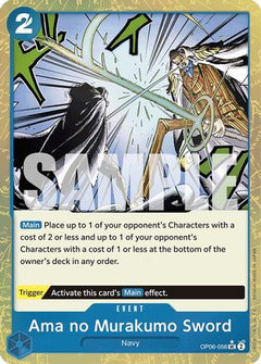 Ama no Murakumo Sword (Textured Foil) (OP06-056) [Premium Booster -The Best-] Foil - Deck Out Gaming
