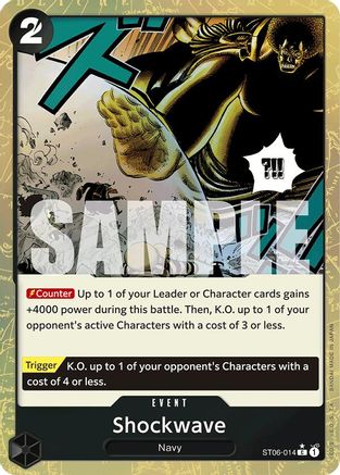 Shockwave (Textured Foil) (ST06-014) [Premium Booster -The Best-] Foil - Deck Out Gaming