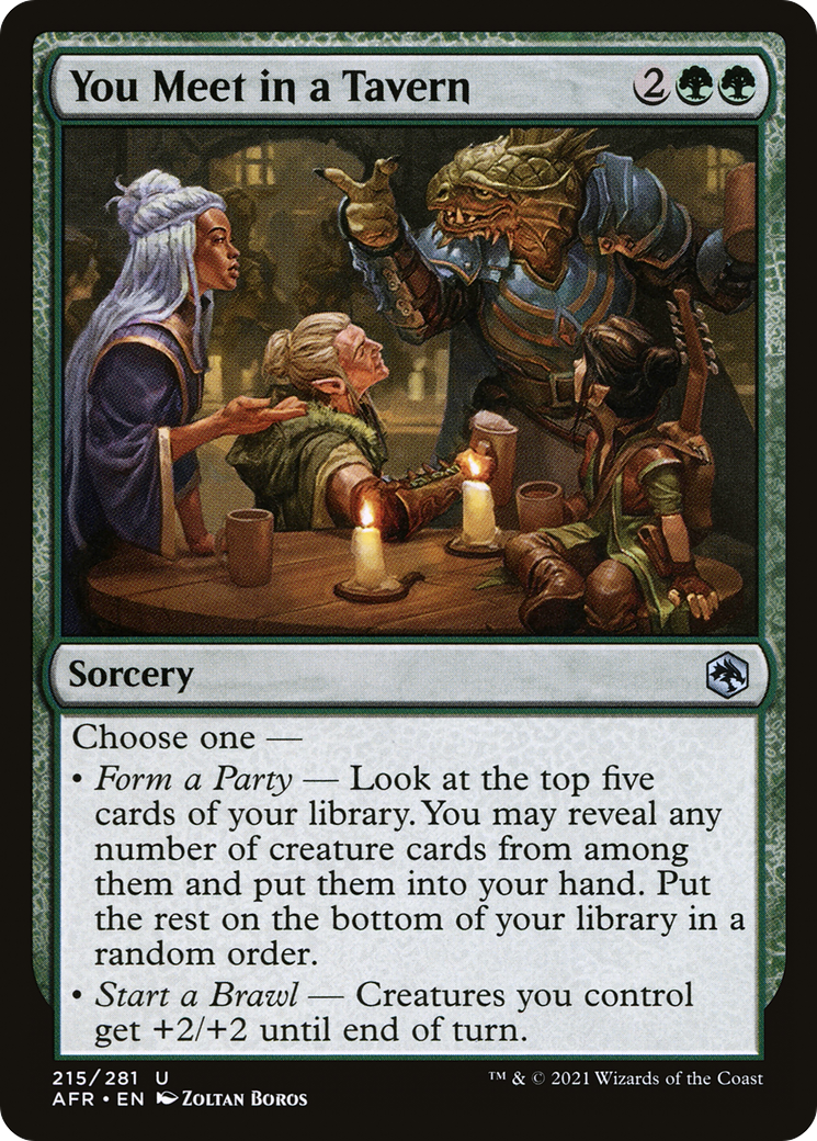 You Meet in a Tavern (215) [Adventures in the Forgotten Realms] - Deck Out Gaming