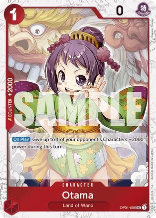 Otama (Jolly Roger Foil) (OP01-006) [Premium Booster -The Best-] Foil - Deck Out Gaming