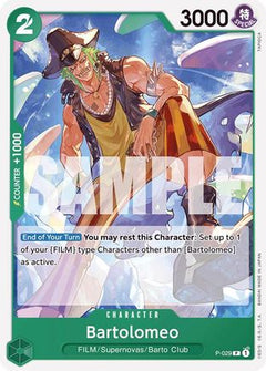 Bartolomeo (P-029) (Reprint) (P-029) [Premium Booster -The Best-] - Deck Out Gaming