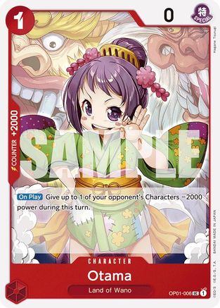 Otama (Reprint) (OP01-006) [Premium Booster -The Best-] - Deck Out Gaming
