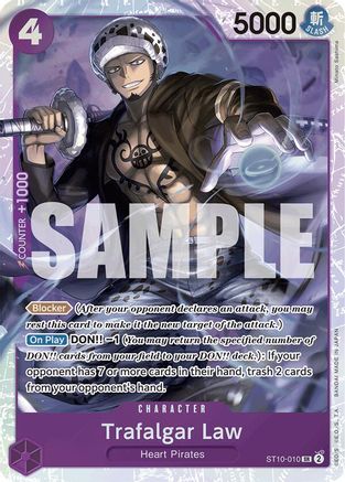 Trafalgar Law (ST10-010) (Reprint) (ST10-010) [Premium Booster -The Best-] Foil - Deck Out Gaming