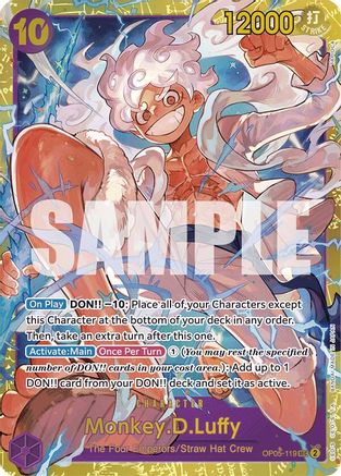 Monkey.D.Luffy (OP05-119) (Reprint) (OP05-119) [Premium Booster -The Best-] Foil - Deck Out Gaming