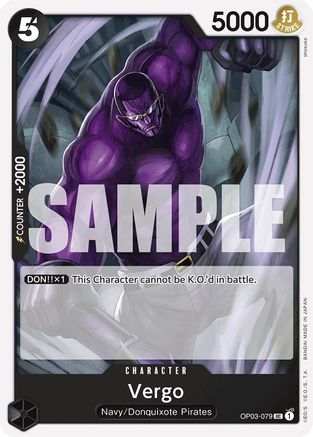 Vergo (Reprint) (OP03-079) [Premium Booster -The Best-] - Deck Out Gaming