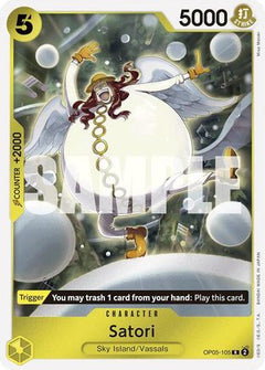 Satori (Reprint) (OP05-105) [Premium Booster -The Best-] Foil - Deck Out Gaming
