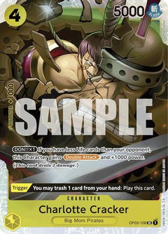 Charlotte Cracker (Reprint) (OP03-108) [Premium Booster -The Best-] Foil - Deck Out Gaming