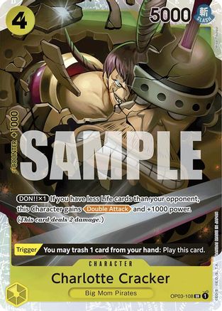 Charlotte Cracker (Reprint) (OP03-108) [Premium Booster -The Best-] Foil - Deck Out Gaming