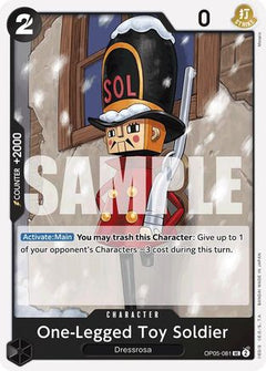 One-Legged Toy Soldier (Reprint) (OP05-081) [Premium Booster -The Best-] - Deck Out Gaming