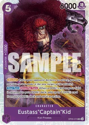 Eustass"Captain"Kid (Reprint) (OP05-074) [Premium Booster -The Best-] Foil - Deck Out Gaming