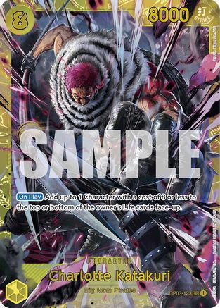 Charlotte Katakuri (Reprint) (OP03-123) [Premium Booster -The Best-] Foil - Deck Out Gaming