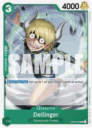 Dellinger (Reprint) (OP04-029) [Premium Booster -The Best-] - Deck Out Gaming