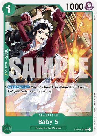 Baby 5 (OP04-032) (Reprint) (OP04-032) [Premium Booster -The Best-] - Deck Out Gaming