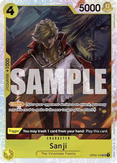 Sanji (Reprint) (OP04-104) [Premium Booster -The Best-] Foil - Deck Out Gaming