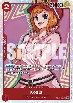 Koala (Reprint) (OP05-006) [Premium Booster -The Best-] Foil - Deck Out Gaming