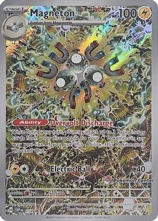Magneton - 159 (Pokémon Center Exclusive) (159) [SV: Scarlet & Violet Promo Cards] Holofoil - Deck Out Gaming
