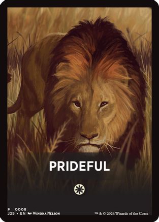 Prideful Theme Card (8) [Foundations Jumpstart] - Deck Out Gaming