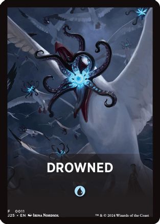Drowned Theme Card (11) [Foundations Jumpstart] - Deck Out Gaming