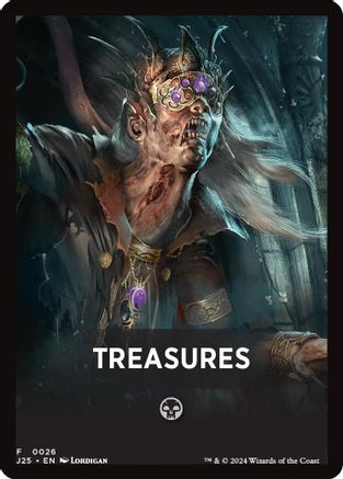 Treasures Theme Card (26) [Foundations Jumpstart] - Deck Out Gaming