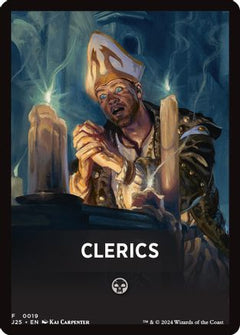 Clerics Theme Card (19) [Foundations Jumpstart] - Deck Out Gaming