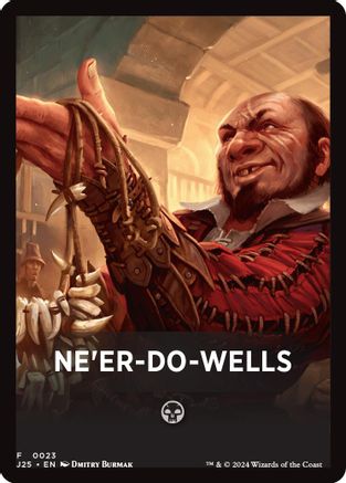 Ne'er-Do-Wells Theme Card (23) [Foundations Jumpstart] - Deck Out Gaming